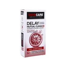 کاندوم تاخیری Delay Mutual Climax سوئیس کر 12 عددی | Delay Mutual Climax 12 Pieces Condom - Swisss Care