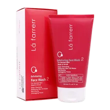 ژل شستشوی صورت پوست معمولی 2 لافارر لایه بردار  | Exfoliating Face Wash 2 For Normal Skin La farrerr