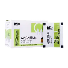 ساشه منیزیم و ب کمپلکس و ویتامین سی ام پلاس | M Plus Magnesium B Complex Vitamin C 30 Sachets