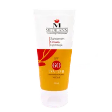 ضد آفتاب رنگی SPF60 مدیلن پوست معمولی و چرب | Oil-free Sunscreen Cream SPF 60 - medilann