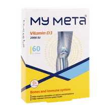قرص ویتامین D3 2000 مای متا | My Meta Vitamin D3 2000 IU 60tablets