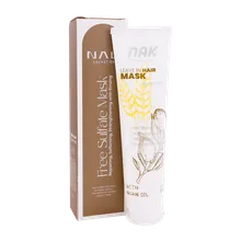ماسک مو فری سولفات آرگان ناک بدون آبکشی 100 میلی لیتری |  Free Sulfate Strengthen Mask Hair - Nak