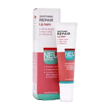بالم لب نئودرم پوست خشک و آسیب دیده | Neuderm Soothing Repair Lip Balm 15 ml