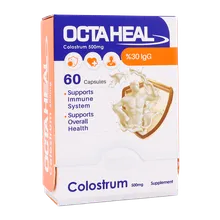 کپسول اکتاهیل کلستروم 500 فاران شیمی | Octaheal Colostrum 500mg - Faran Shimi