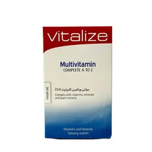 قرص مولتی ویتامین کامپلیت A تا Z ویتالایز | Multivitamin Complete A to Z Tablet - Vitalize 
