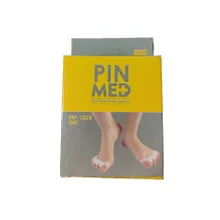پد جداکننده پنج انگشتی سیلیکونی پین مد کد 1028 | Pin Med three hole toe separator 1028