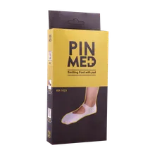 جوراب سیلیکونی پد دار پین مد کد 1023  | Smilling Foot With Pad Code 1023 - Pin Med