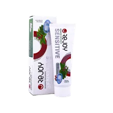 خمیر دندان دندان های حساس ریجوی نعنایی | Rejoy Green Tea And Mild Mint Sensitive Toothpaste 