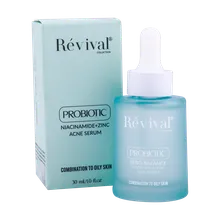 سرم ضد جوش نیاسینامید رویوال پوست چرب | Probiotic Acne Serum - Revival