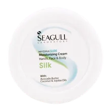 کرم مرطوب کننده سیلک سی گل کاسه ای | Silk Moisturizing Cream for Hands, Face and Body - Seagull