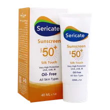 ضد آفتاب SPF50 سیلک تاچ سری کیت | Silk Touch Oil-free Sunscreen Cream SPF 50 - Sericate