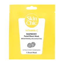 ماسک صورت ورقه ای ویتامین سی و تمشک اسکین شیک | Skin Chic Vitamin C And Raspberry Facial Sheet Mask