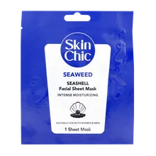 ماسک ورقه ای صدف دریایی اسکین شیک | Skin Chic Sea Weed And Sea Shell Facial Sheet Mask