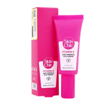 کرم دور چشم ضد چروک ویتامین ای اسکین شیک | Skin Chic Vitamin E Anti Wrinkle Eye Cream