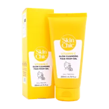 ژل شستشوی صورت ویتامین سی اسکین شیک | Skin Chic Vitamin C Glow Cleansing Face Wash Gel