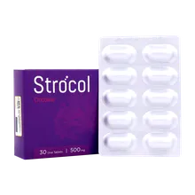 قرص استروکل سیتی کولین 500 اشبال شیمی | Strocol Citicoline Oral Tablet - AshbalChemi