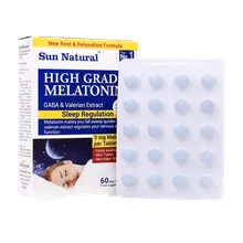 قرص های گرید ملاتونین سان نچرال | High Grade Melatonin - Sun Natural