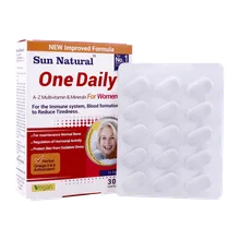قرص وان دیلی بانوان بالای 50 سال سان نچرال | One Daily Multivitamin and Minerals Tablet for Women +50 - Sun Natural