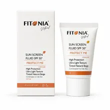 فلوئید ضدآفتاب spf 50 مناسب پوست مختلط و  چرب فیتونیا 40 میلی لیتر | Fitonia Sunscreen Fluid Spf 50  40ml