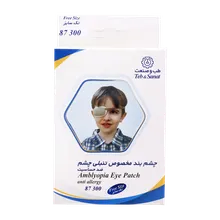 چشم بند تنبلی چشم طب و صنعت تک سایز 87300 | Amblyopia Eye Patch - Teb & Sanat