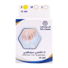 لا انگشتی سیلیکونی طب و صنعت کد 10400  | Teb & Sanat Silicone Toe Separators