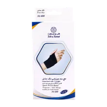 مچ بند ورزشی تک سایز طب و صنعت کد 36600 | Teb & Sanat Sport Wrist Band