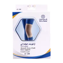 زانو بند طب و صنعت حوله ای 42200 | Teb & Sanat Stretch Terry Cloth Knee Support