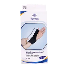 ارتوز شست نئوپرن تک سایز طب و صنعت کد 36400  | Teb & Sanat Neoprene Thumb Spica splint