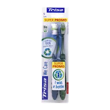 مسواک وی کر نرم دوتایی تریزا | We Care Soft Twin Toothbrush - Trisa