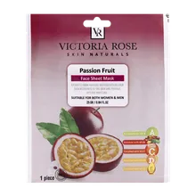 ماسک ورقه ای صورت پشن فروت ویکتوریا رز | Passion Fruit Face Sheet Mask - Victoria Rose