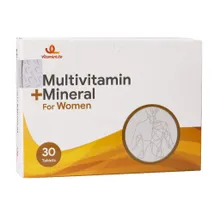 قرص مولتی ویتامین و مینرال بانوان ویتامین لایف | Multivitamin Mineral Tablet for Women - Vitamin Life