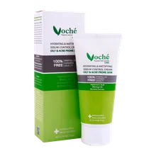 کرم آبرسان پوست چرب و مستعد آکنه وچه | Hydrating and Mattifying Sebum Control Cream for Oily and Acne-prone Skin - Voche