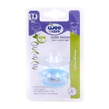 پستانک سر گرد گیلاسی وی کر تا 6 ماهگی کد P135 | Wee Care Cherry Pacifier 0-6months code p135