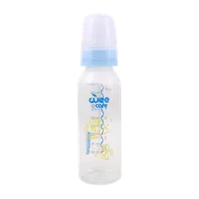 شیشه شیر با سرشیشه ارتودنسی وی کر از 6 ماهگی کد B328 | wee care  P.P feeding bottle With orthodontic Silicone Nipple  250 ml