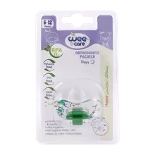 پستانک ارتودنسی Happy وی کر از 6 تا 12 ماهگی کد P116 | Wee Care Orthodontic Pacifier Happy 6-12 months code p116