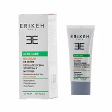 بی بی کرم ضد آکنه پوست چرب اریکه | Natural Beige BB Cream - Erikeh 