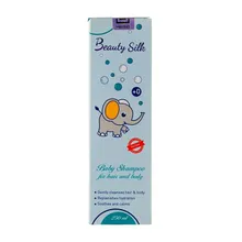 شامپو سر و بدن کودک بیوتی سیلک 250 میلی لیتری | Baby Shampoo for Hair and Body - Beauty Silk