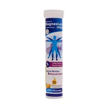 قرص جوشان منیزیم 300 میلی گرم او پی دی فارما 20 عددی | OPD Pharma Magnesium 300 mg 20 Effervescent Tablets