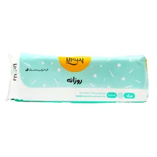 نوار بهداشتی بالدار بزرگ ضخیم روزانه با لایه رویی مشبک پنبه ریز | Daily Large Thick Perforated Top Sheet Sanitary Napkin with Wings - Panberes