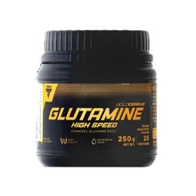 پودر گلوتامین های اسپید ترک نوتریشن 250 گرمی | Gold Core Line Glutamine High Speed Powder 250 g - Trec Nutrition
