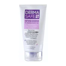 ژل شستشوی صورت درماسیف پوست خشک | Sensi-derm Anti-redness Face and Eye Contour Cleansing Gel for Dry and Sensitive Skin - Derma Safe