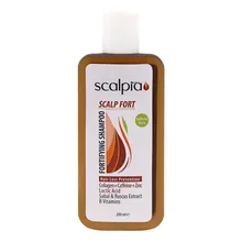 شامپو تقویت کننده مو اسکالپ فورت اسکالپیا | Scalp Fort Fortifying Shampoo - Scalpia