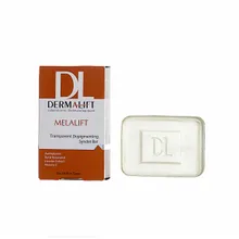 پن شفاف روشن کننده ملالیفت درمالیفت | Melalift Transparent Depigmenting Syndet Bar - Dermalift