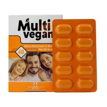 قرص مولتی وگان هولیستیکا | Multivegan Coated Tablet - Holistica