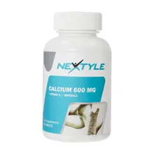 قرص کلسیم 600 و ویتامین د3 و مینرال نکستایل | Calcium + Vitamin D + Minerals Tablet - Nextyle 