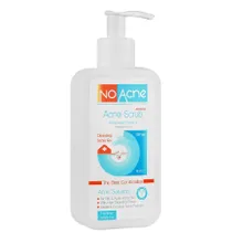 ژل اسکراب لایه بردار پوست چرب و جوش دار نو آکنه | No Acne Cleansing Scrub Gel
