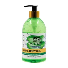 ژل آبرسان آلوئه ورا شون | Aloe Vera Hand and Body Gel - Schon