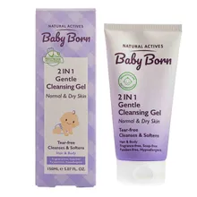 ژل شستشوی سر و بدن 2 در 1 کودک بیبی برن | 2 in 1 Gentle Cleansing Gel - Baby Born