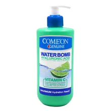 کرم آبرسان واتر بمب ویتامین سی کامان 500 میلی لیتر | Water Bomb Cream with Vitamin C and Lemon Extract 500 mL - Come'on 