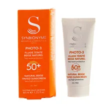 ضد آفتاب رنگی SPF50 بژ طبیعی فوتو 3 سین بیونیم | Photo-3 Natural Beige Sunscreen Cream SPF 50 - Synbionyme